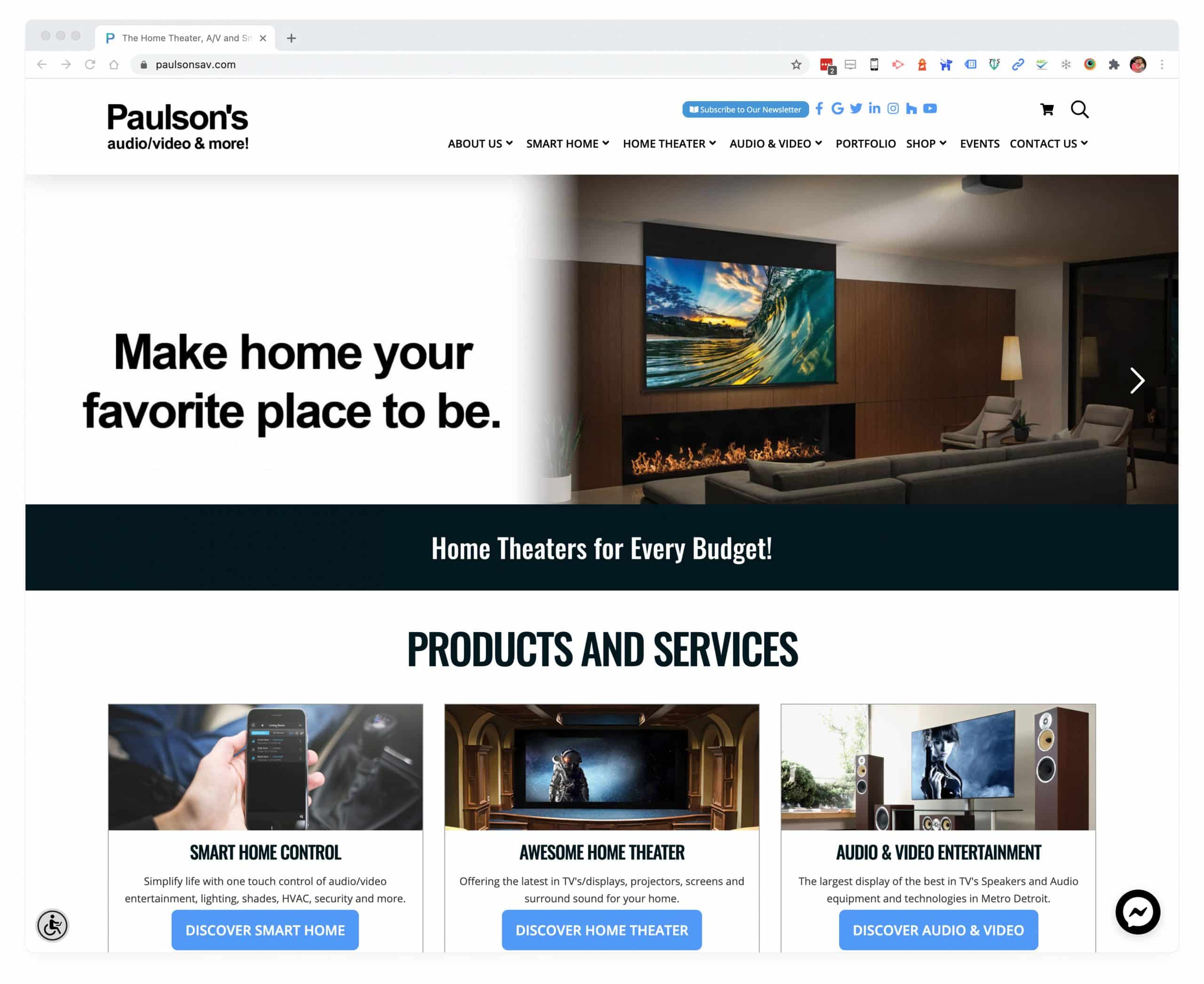 Paulson's AV Home Page