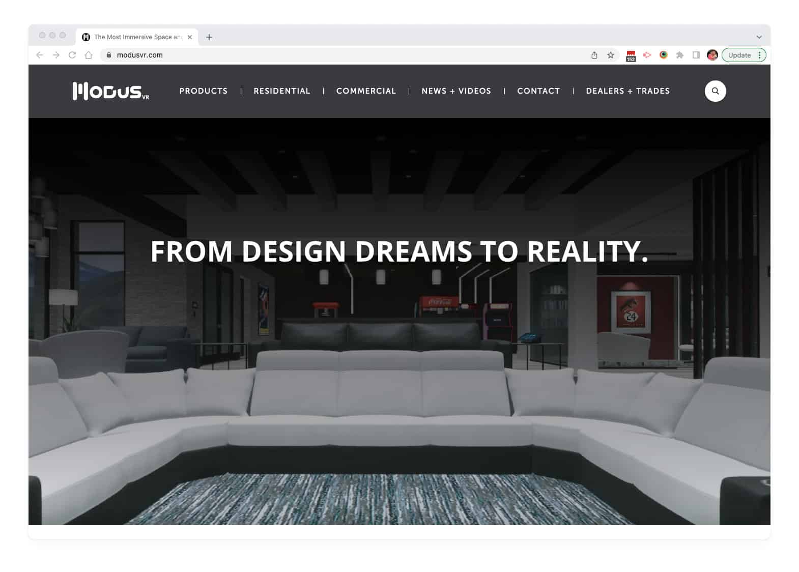 ModusVR Home Page