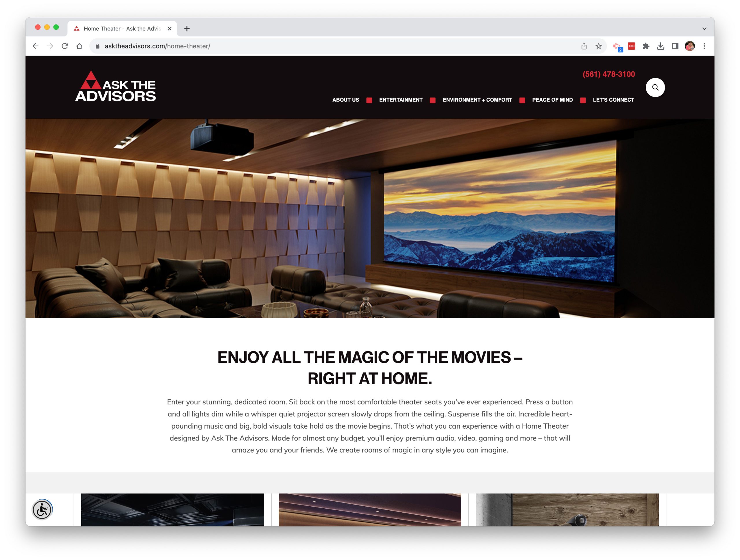 Ask the Advisors Home Theater