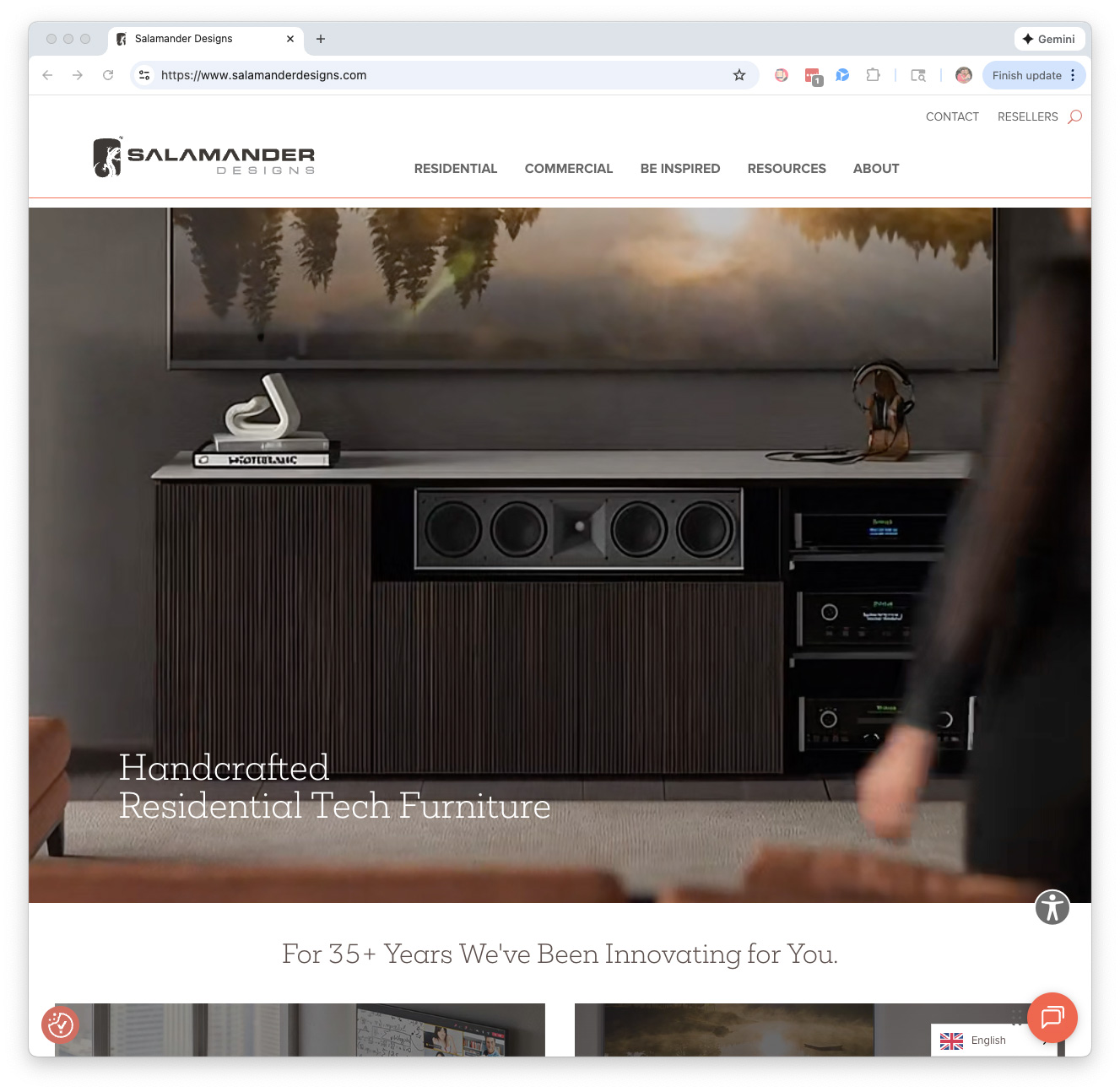 Salamander Designs Home Page